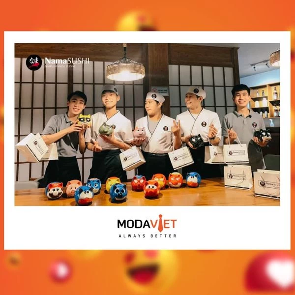 MODAVIET X NAMA SUSHI - JAPANESECUISINE